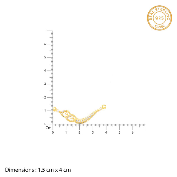 Golden Match Made In Heaven Mangalsutra