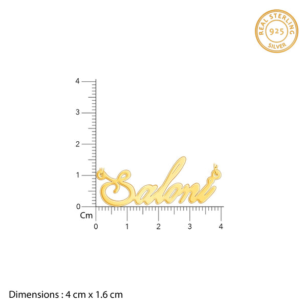 Golden Personalised Eternal Necklace