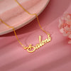 Golden Personalised Eternal Necklace