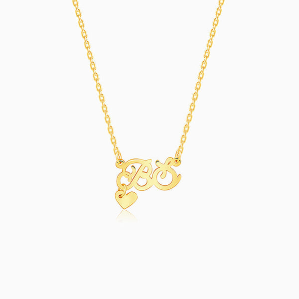Golden Personalised Eternal Necklace