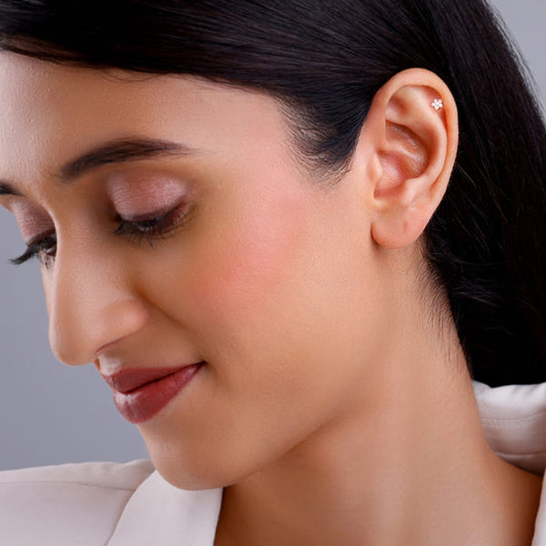 Anushka Sharma Golden Star Constellation Tiny Studs