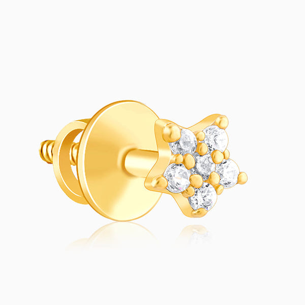 Anushka Sharma Golden Star Constellation Tiny Studs