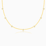 Anushka Sharma Golden Star Constellation Necklace